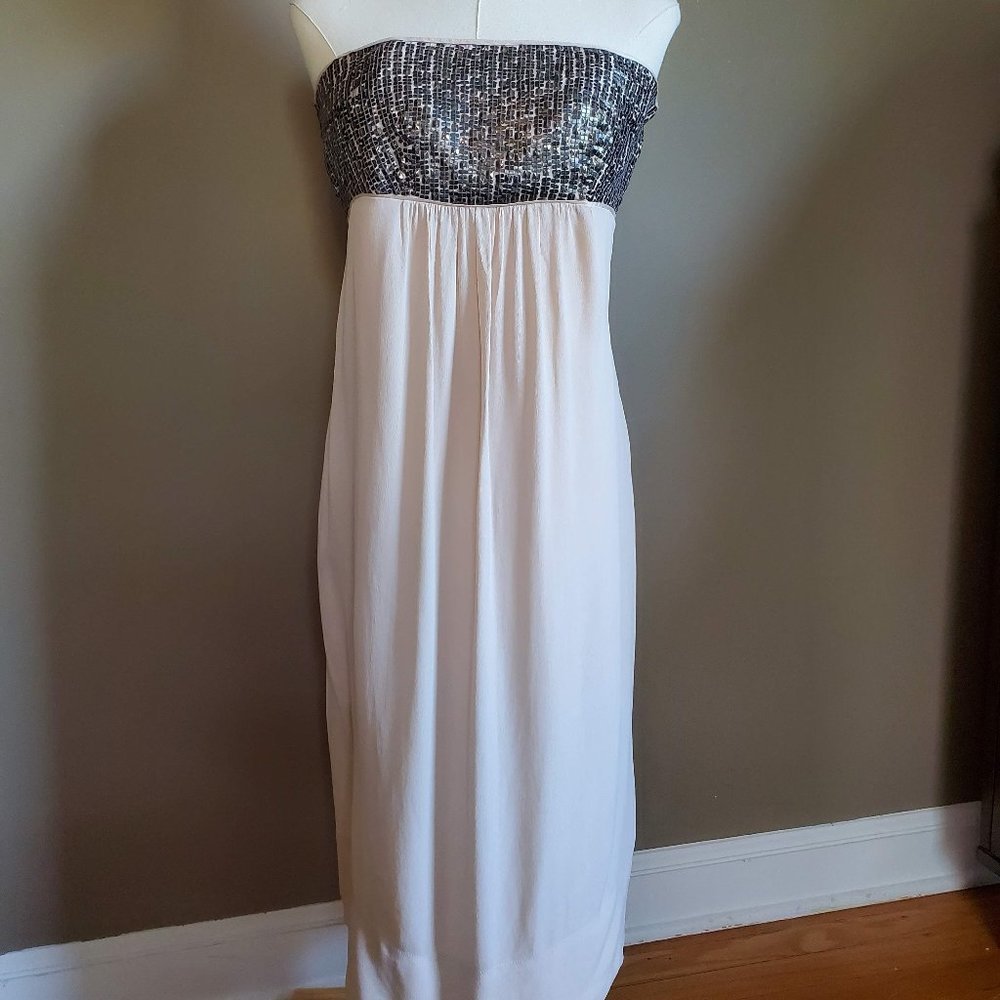 Floreat maxi cocktail dress w sequins Sm